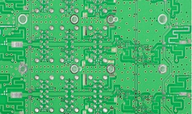 該PCB上的接地點具有很高的DC隔離度，但它們也具有一些雜散電容